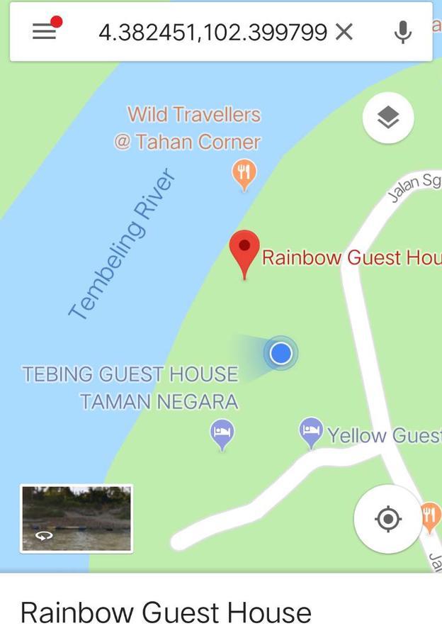 Taman Negara Rainbow Guest House Kuala Tahan Exterior photo